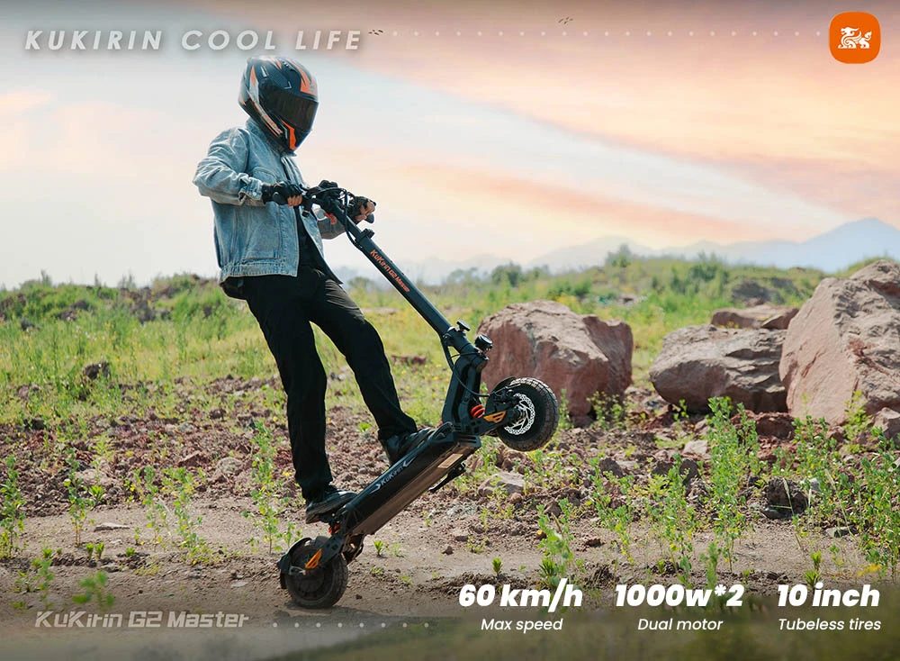 (Version améliorée 2025) Trottinette électrique KuKirin G2 Master, 10