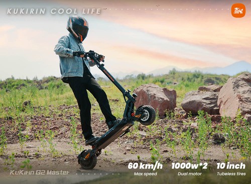 (2025 Upgraded Version) KuKirin G2 Master Electric Scooter, 10