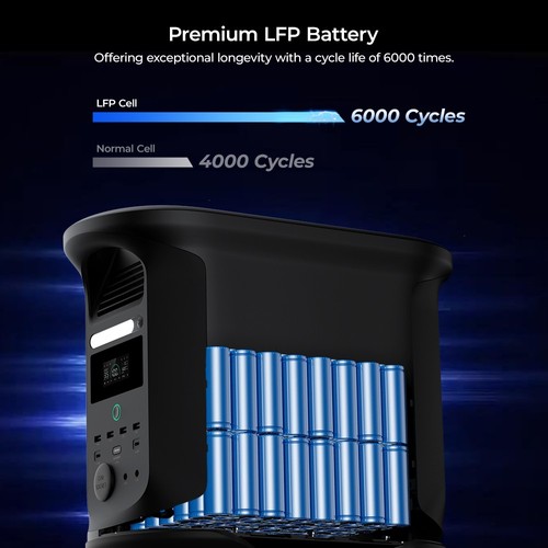 Ampace Andes 1500 1462Wh Portable Power Station