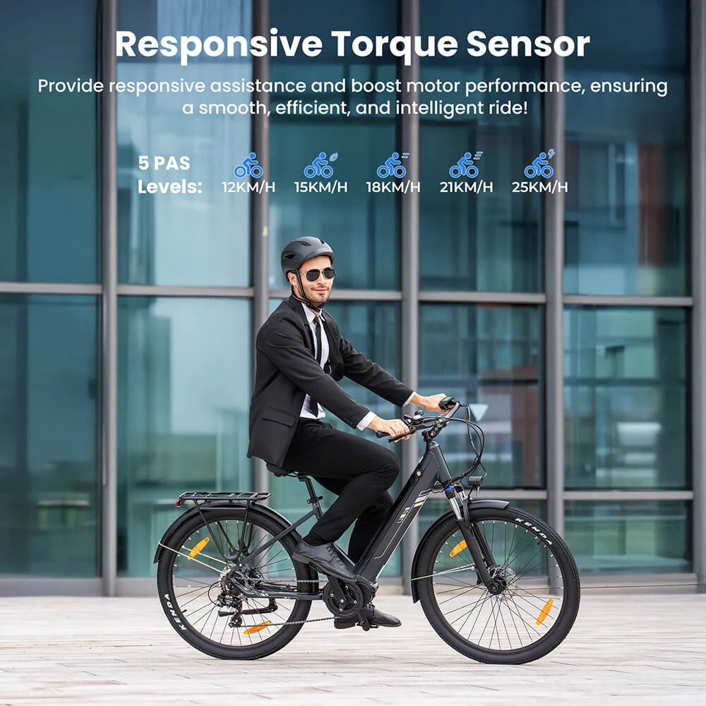 Touroll Urbano 3 batteri og stel