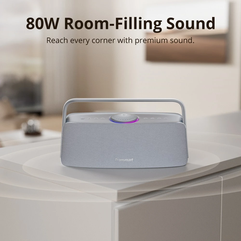 Tronsmart Fiitune X30 Home Spatial Audio Speaker, Hi-Res Audio,14 Hours of Battery Life
