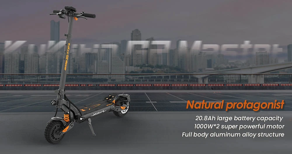 (Version améliorée 2025) Trottinette électrique KuKirin G2 Master, 10