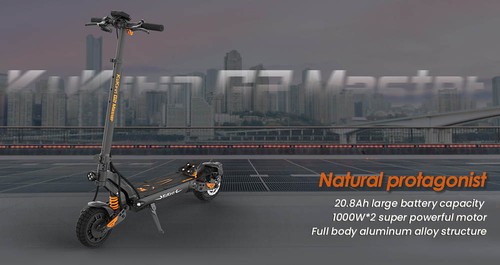 (2025 Upgraded Version) KuKirin G2 Master Electric Scooter, 10