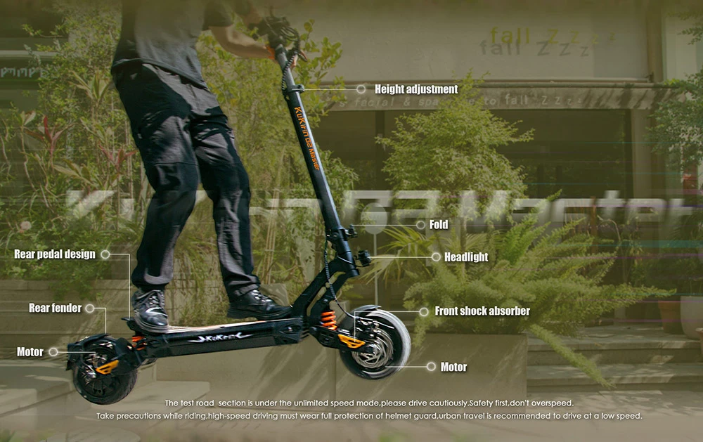 (Version améliorée 2025) Trottinette électrique KuKirin G2 Master, 10