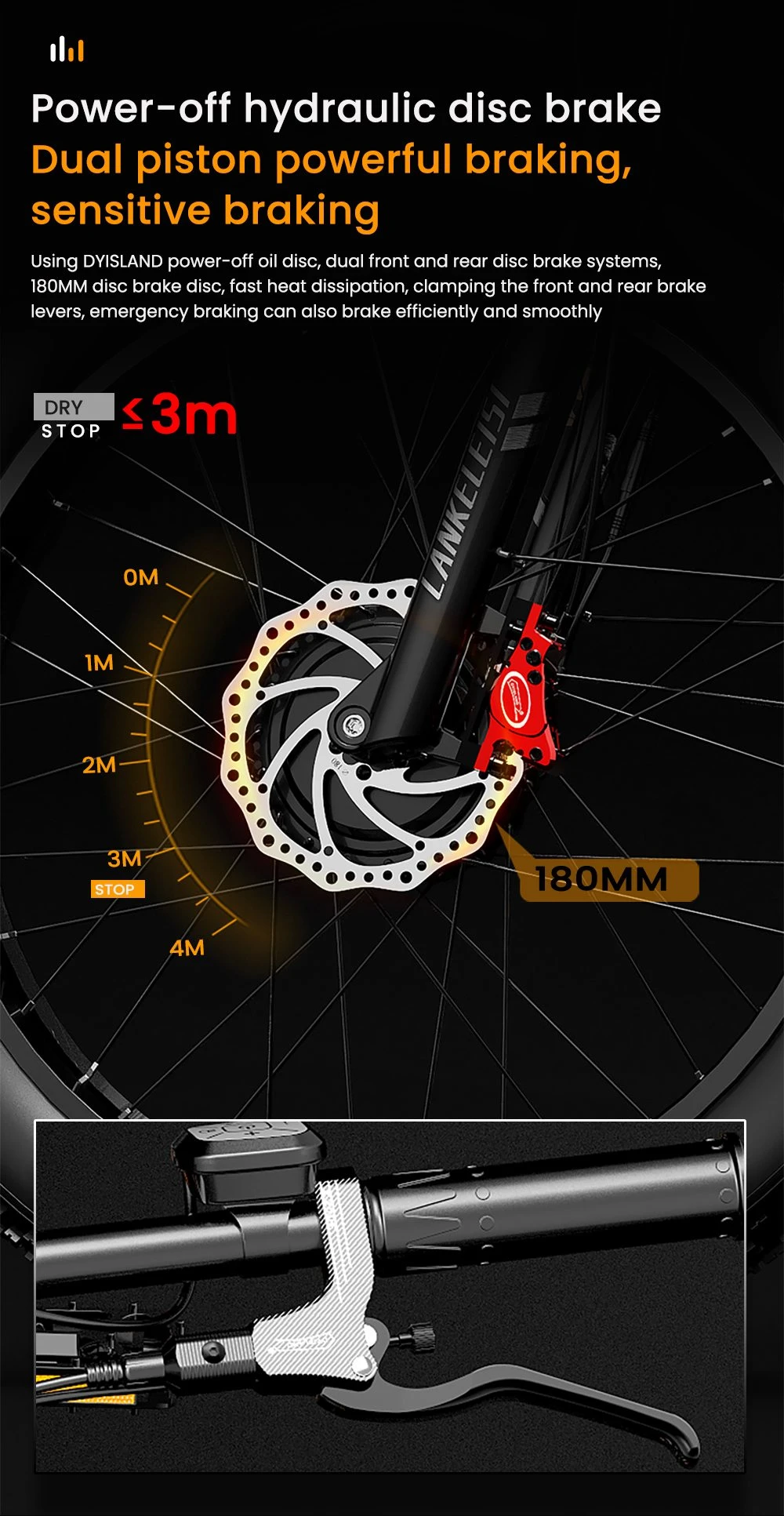 LANKELEISI MG800MAX Elektrofahrrad, 1000 W * 2 Motor, 48 V 20 Ah Batterie, 26 * 4,0 Zoll Reifen, 48 km/h Höchstgeschwindigkeit, 130 km Reichweite, Hydraulische Scheibenbremsen, Vorderradfederung mit Ölfederung und pneumatischer Hinterradstoßdämpfer, Shimano 7-Gang - Grau