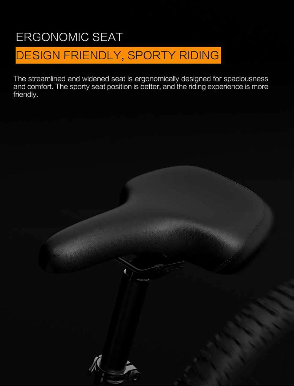 Bicicletta elettrica LANKELEISI RX600PRO, motore da 250 W, batteria da 48 V 20 Ah, pneumatici da 29 pollici, velocità massima 25 km/h, autonomia 150 km, freno a disco idraulico, ammortizzatore a molla idraulica, cambio Shimano a 8 velocità - Nero/Giallo