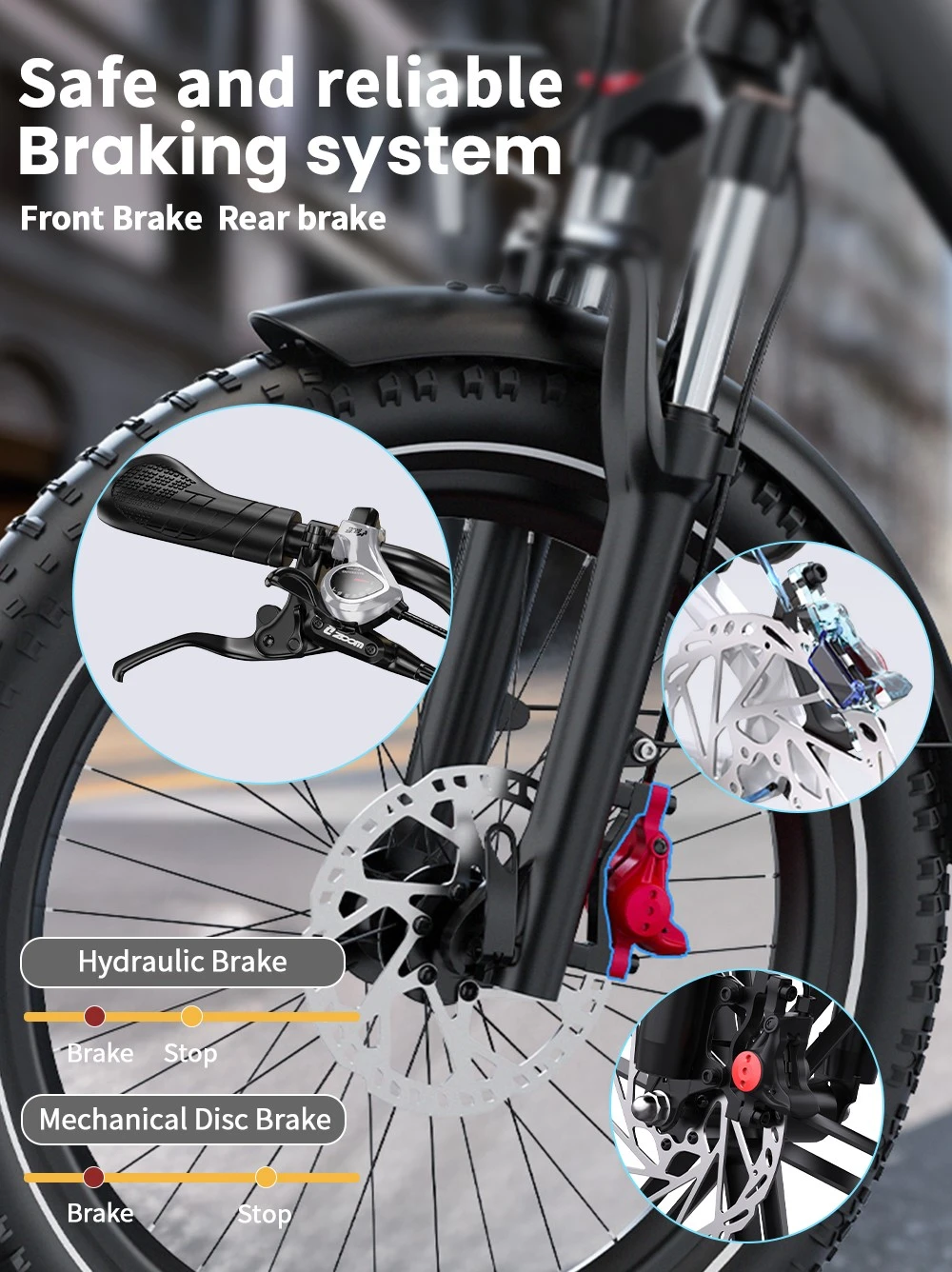 ONESPORT OT30 Pro Electric Cargo Tricycle, 500W Motor, 48V 18Ah Battery, 20*3 inch Tires, 25km/h Max Speed, 90km Range, Hydraulic Disc Brakes, Shock Absorbing Front Fork, Shimano 7-speed, 180kg Max Load - Black
