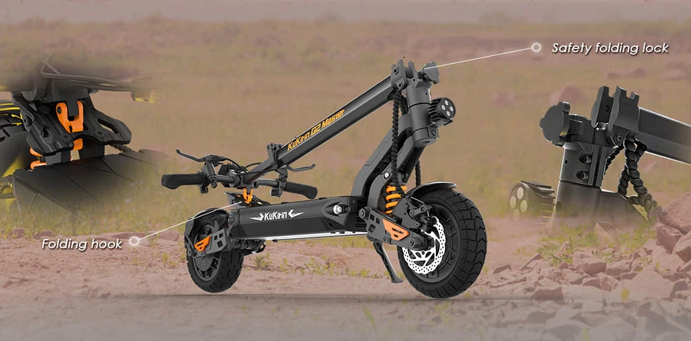 (Version améliorée 2025) Trottinette électrique KuKirin G2 Master, 10