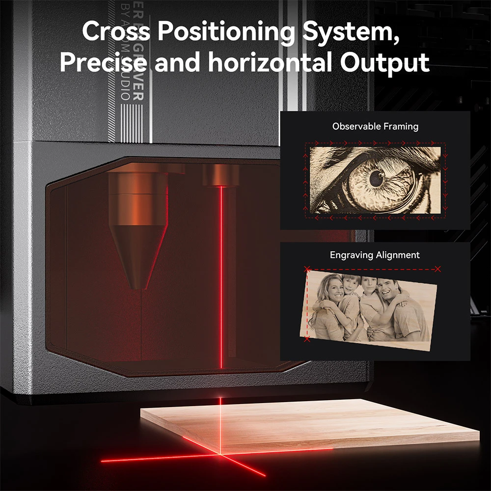 AtomStack X70 Max 70W Laser Engraver, 0.02mm Accuracy, Auto Focus, 800x850mm