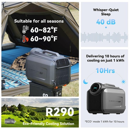 CYBERTAKE S2 Pro Portable Outdoor Air Conditioner