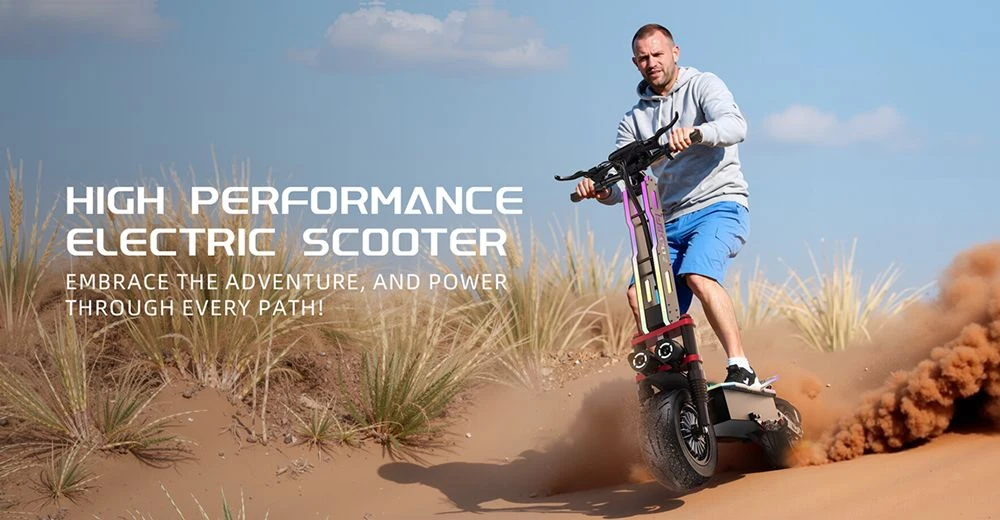 Trottinette électrique FENGQS GT9, moteur 3500 W x 2, batterie 60 V 38 Ah, pneus 12 pouces, vitesse maximale 80 km/h, autonomie 96 km, freins à disque, double suspension, écran intelligent