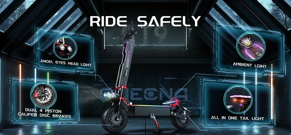 Trottinette électrique FENGQS GT9, moteur 3500 W x 2, batterie 60 V 38 Ah, pneus 12 pouces, vitesse maximale 80 km/h, autonomie 96 km, freins à disque, double suspension, écran intelligent