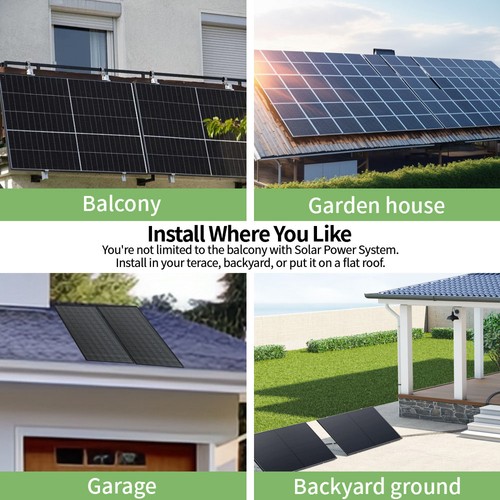 LANPWR 180W Flexible Solar Panels 4pcs