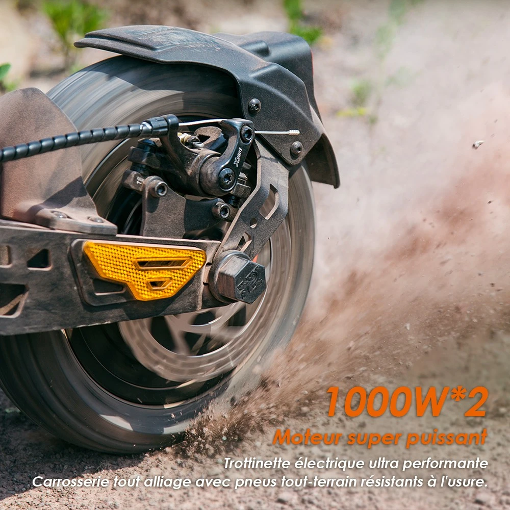 (2025 version) KuKirin G2 Master Trottinette électrique, pneus pneumatiques tout-terrain 10