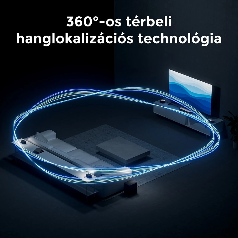 Ultimea Poseidon D80 Boom Präsentation – Heimkino auf einem neuen Niveau 6 Ultimea Poseidon D80 Boom mit Dolby Atmos Logo