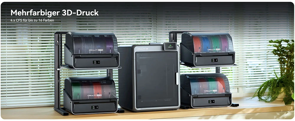 Creality K2 Pro Combo 3D-Drucker, CFS-System, 300*300*300mm