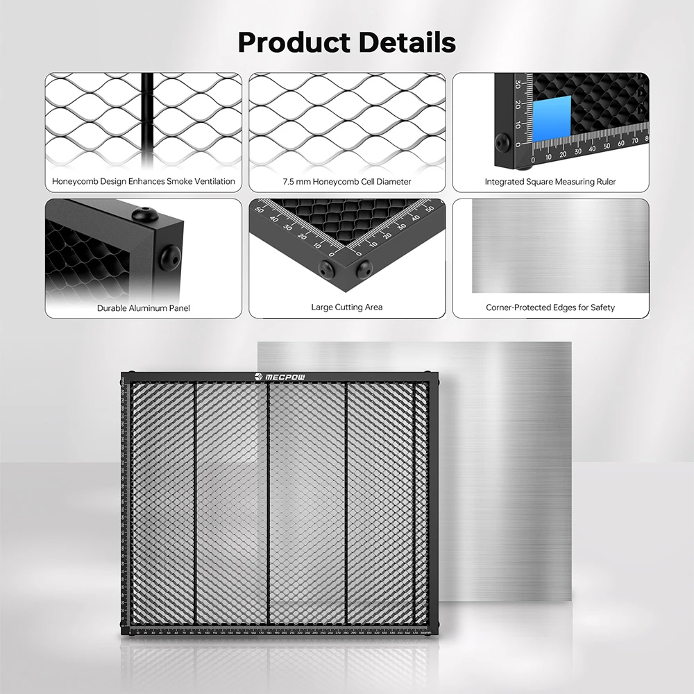 Mecpow H43 410 x 340 x 16 mm Lit laser