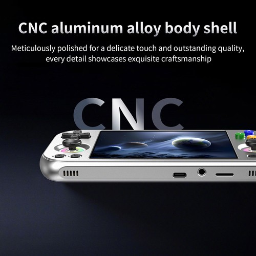 ANBERNIC RG477M AI Game Console 12GB 256GB Silver Blade