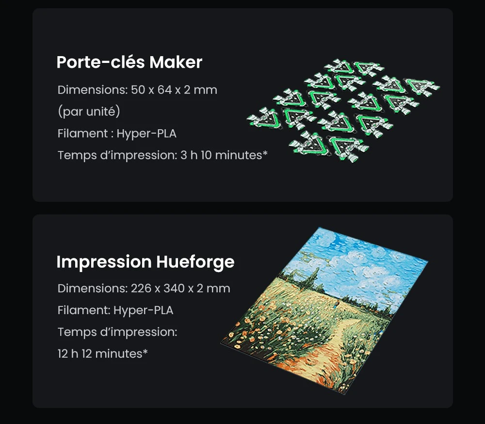 Creality K2 Combo Imprimante 3D, système CFS, 260*260*260mm