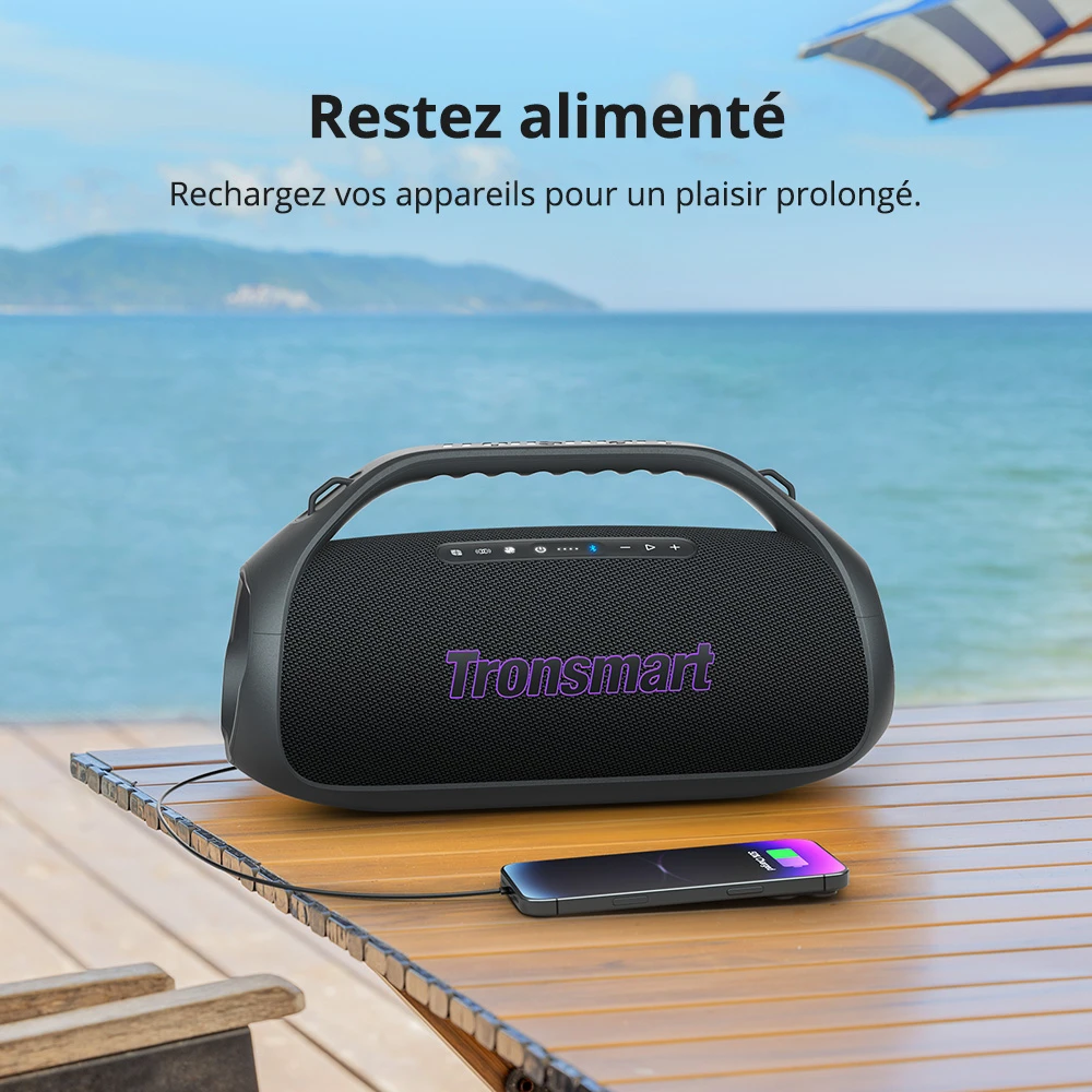 Tronsmart Bang 2 Enceinte de fête portable - Noir