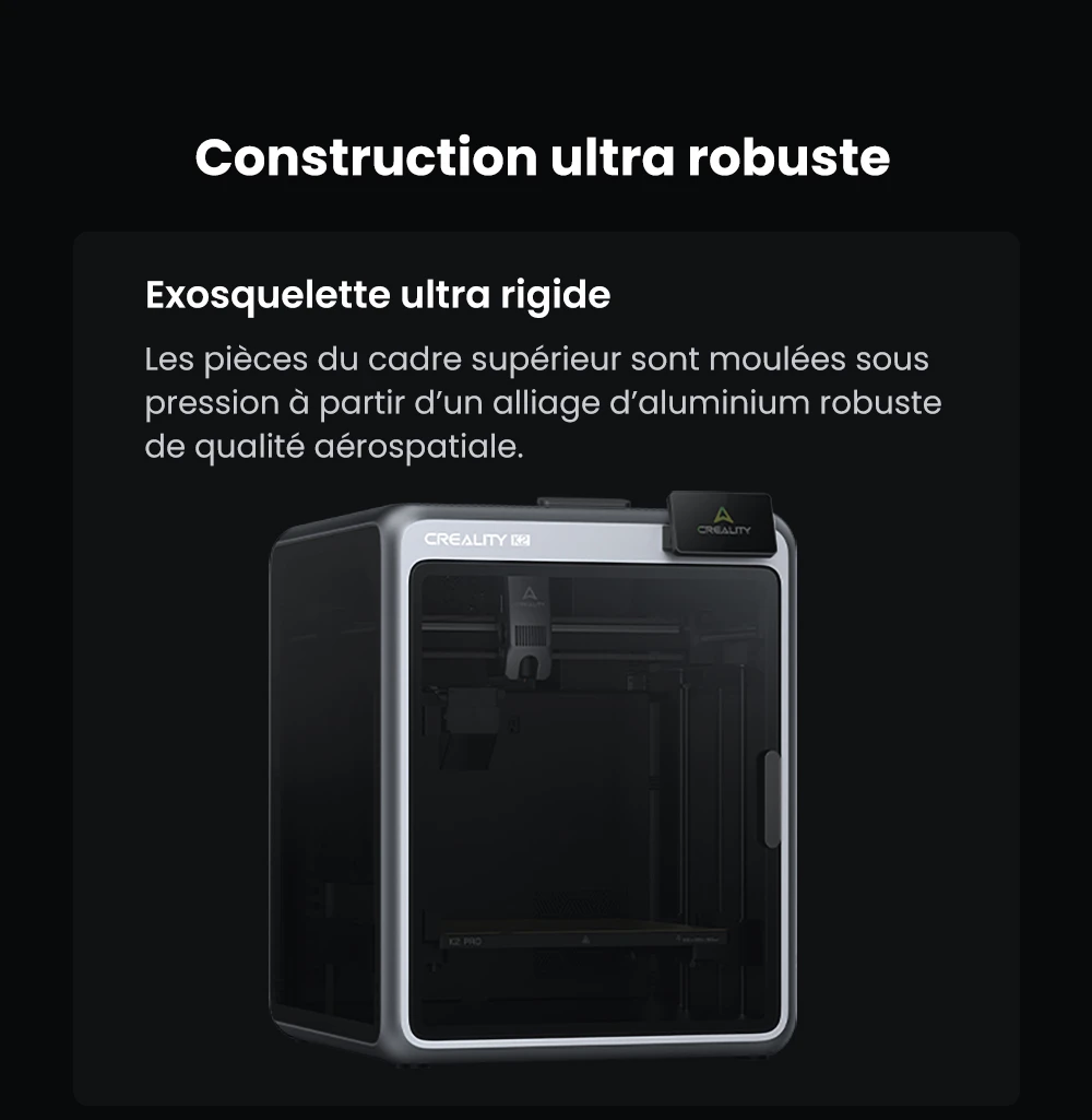 Creality K2 Combo Imprimante 3D, système CFS, 260*260*260mm