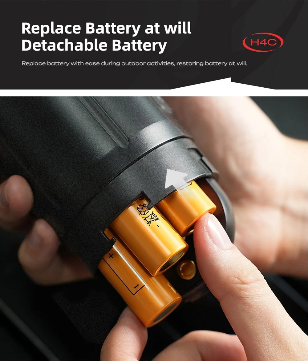 HiBREW H4C ultra prenosni aparat za espresso kavo, brezžično ogrevanje, 20 barov, 100 ml rezervoar za vodo, odstranljiva baterija - črna