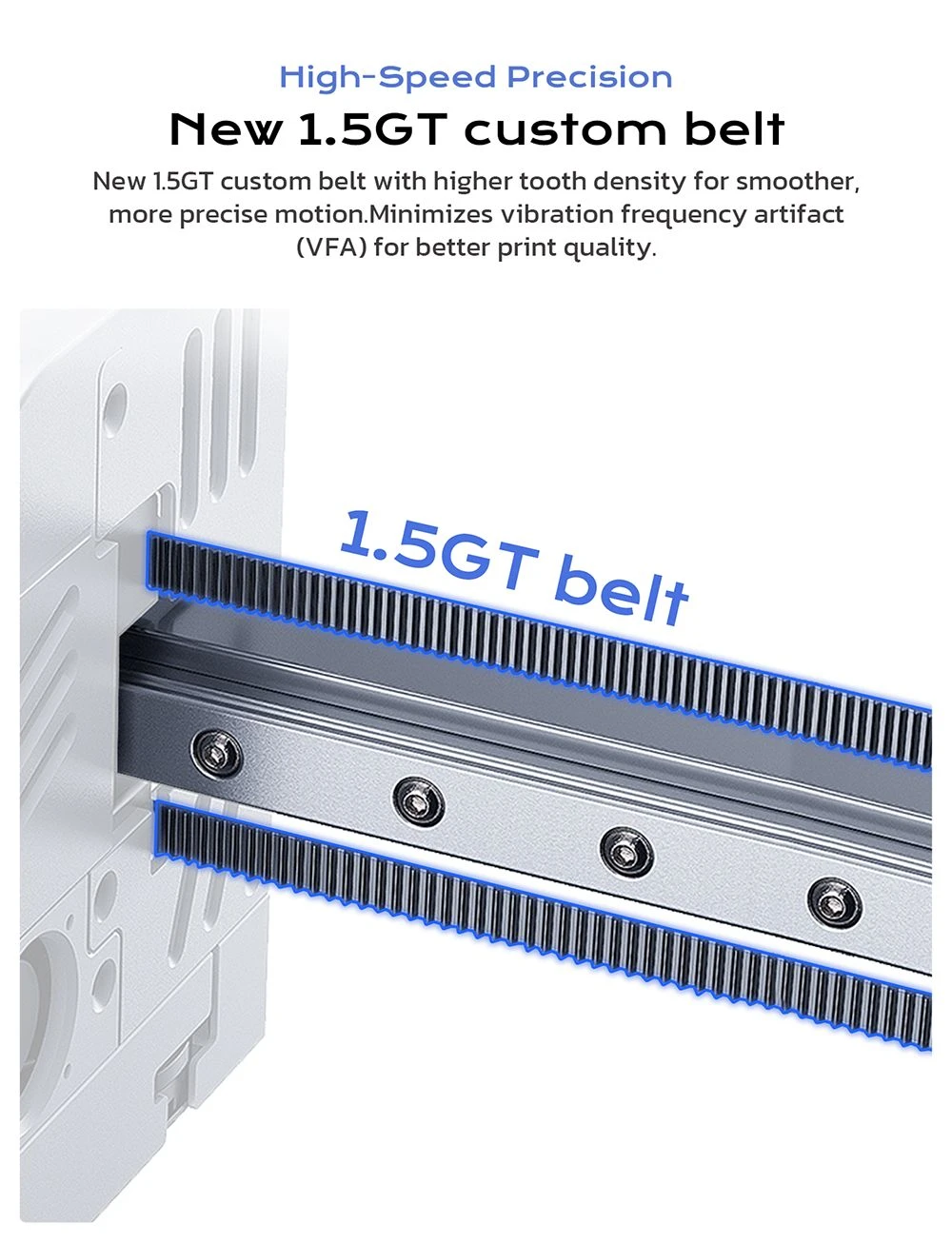 Imprimante 3D QIDI TECH Q2, haute vitesse 600 mm/s, tête chauffante 370 °C, chambre fermée 65 °C, mise à niveau automatique, caméra IA, grand volume de fabrication 270 × 270 × 256 mm, compatible PLA/ABS/PETG/TPU et matériaux avancés