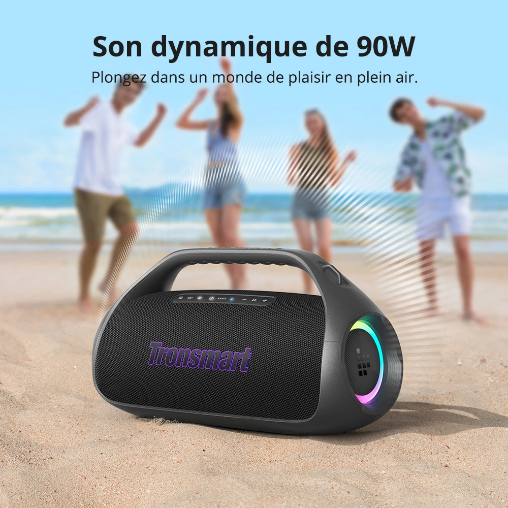 Tronsmart Bang 2 Enceinte de fête portable - Noir