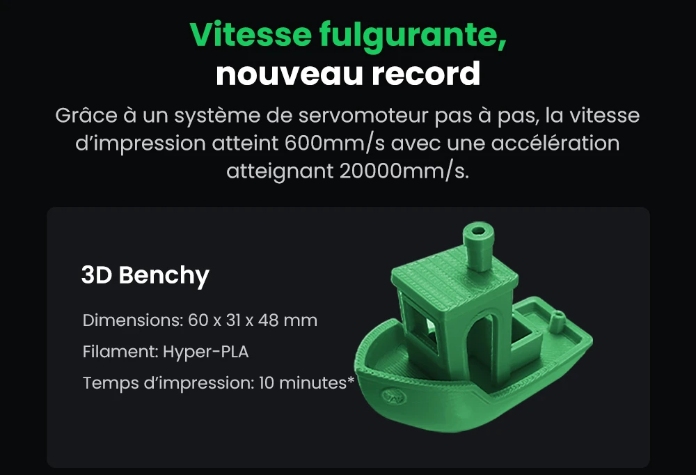 Creality K2 Combo Imprimante 3D, système CFS, 260*260*260mm