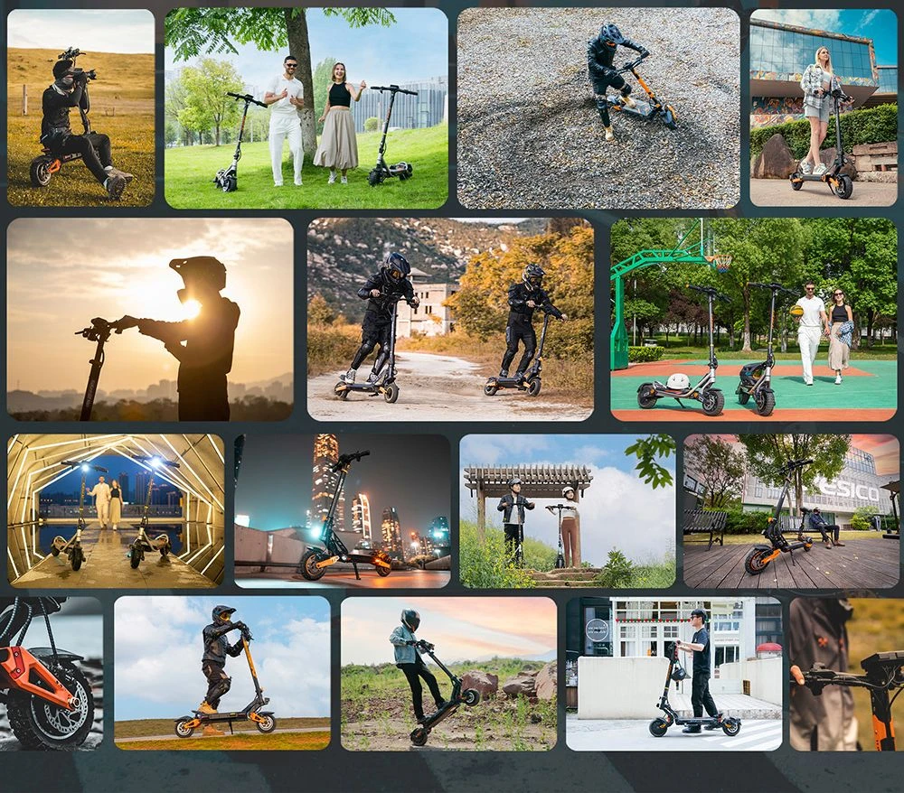 KuKirin G4 Trottinette électrique, moteur 2 x 1 000 W, batterie 60 V 20 Ah, pneus 11 pouces, vitesse maximale 70 km/h, autonomie 75 km, freins à disque avant et arrière, amortisseur à quatre bras