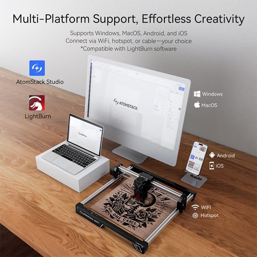 AtomStack Swift 7W Laser Engraver EU