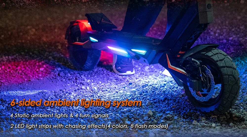 Trottinette électrique KuKirin T3, moteur 800 W, batterie 48 V 15,6 Ah, pneus 10 pouces, vitesse maximale 45 km/h, autonomie 58 km, freins à disque avant et arrière, amortisseur à quatre bras