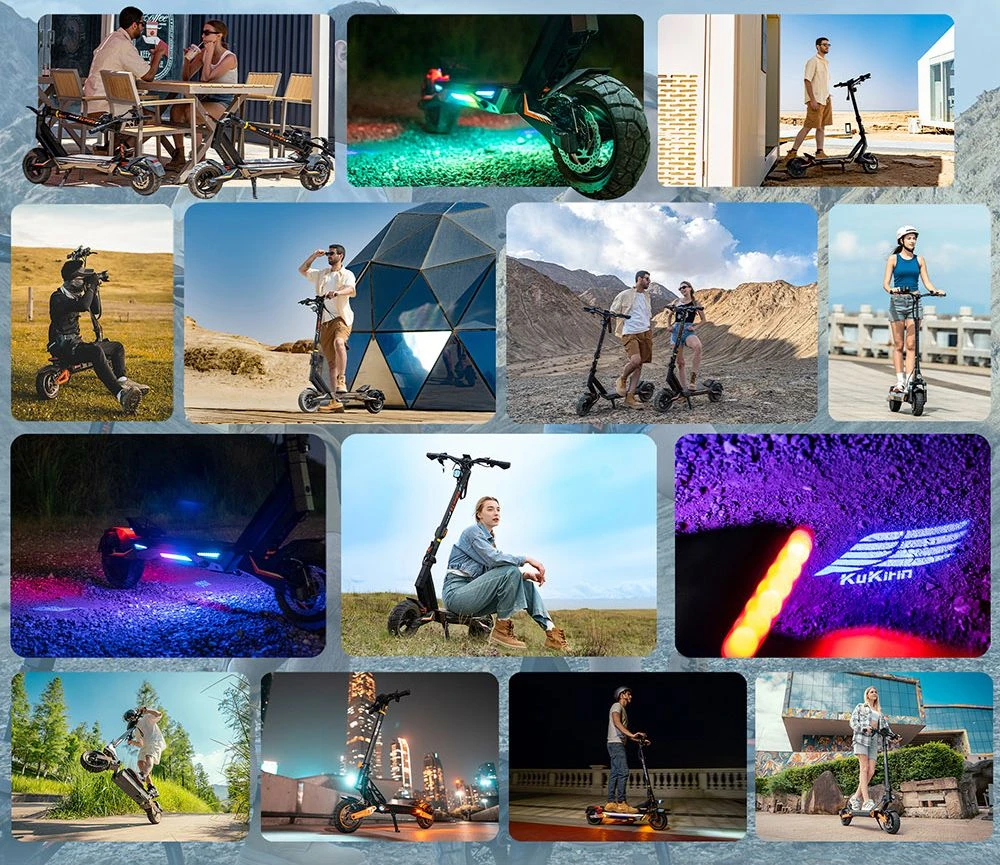 Trottinette électrique KuKirin T3, moteur 800 W, batterie 48 V 15,6 Ah, pneus 10 pouces, vitesse maximale 45 km/h, autonomie 58 km, freins à disque avant et arrière, amortisseur à quatre bras