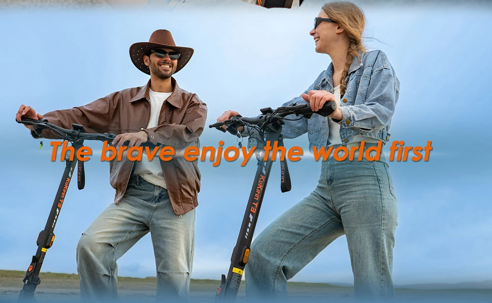 Trottinette électrique KuKirin T3, moteur 800 W, batterie 48 V 15,6 Ah, pneus 10 pouces, vitesse maximale 45 km/h, autonomie 58 km, freins à disque avant et arrière, amortisseur à quatre bras