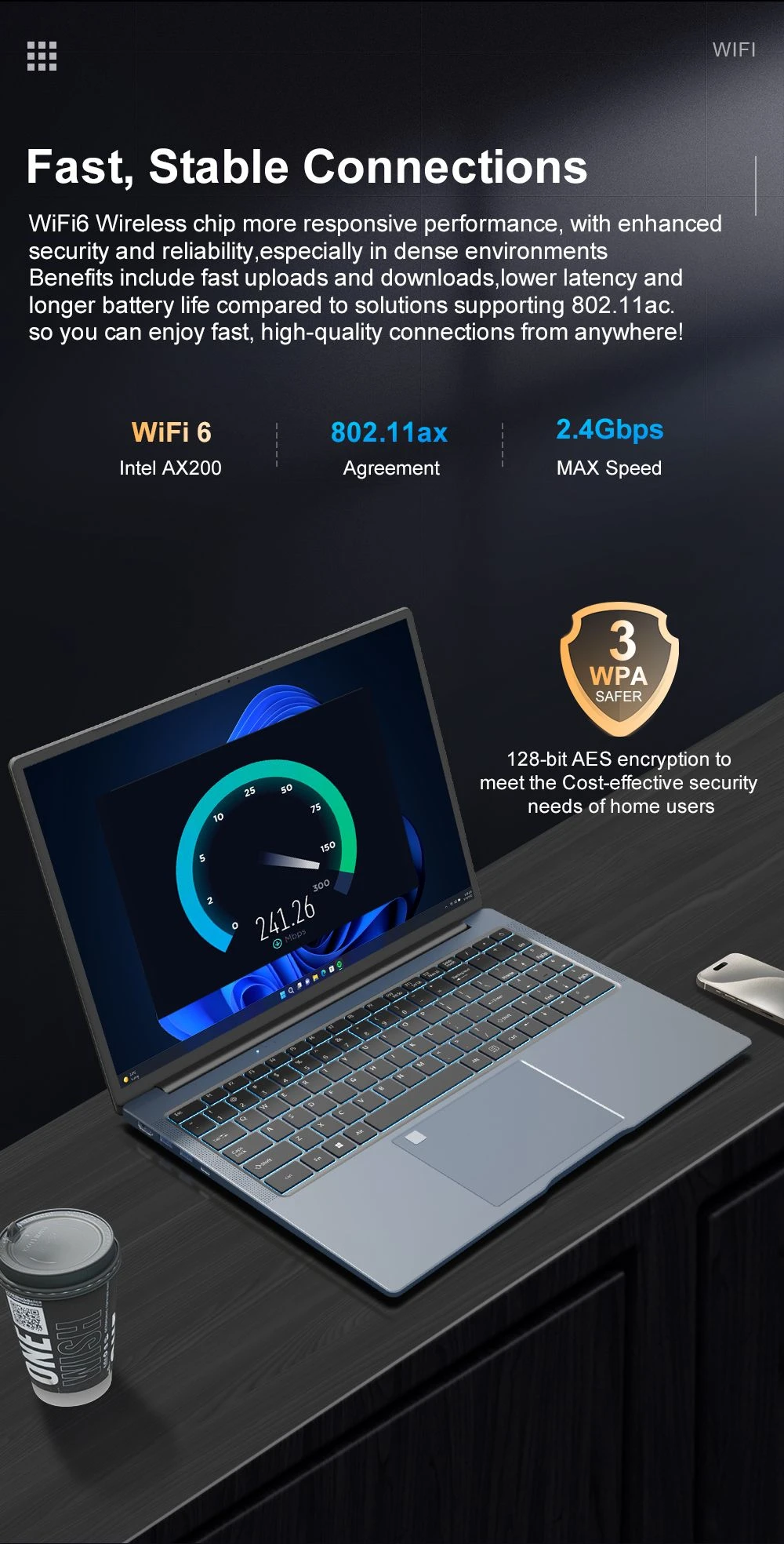 Ninkear N16 Pro Laptop, 16-inch 2.5K IPS 120Hz Screen, Intel Core i7-13620H 4.9GHz, 16GB DDR4, 512GB PCIe SSD, Metal Body, WiFi 6, Bluetooth 5.0, Dual Type-C, Windows 11 Pro Notebook