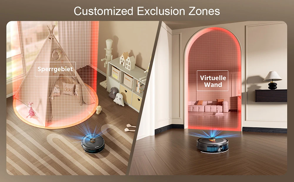 Роботски усисивач Teendow D10S - бестидно јефтин ласер! 5 Teendow D10S 2-у-1 посуда за прашину и резервоар за воду