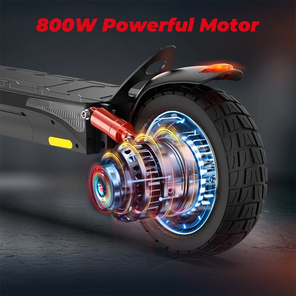iScooter iX3 faltbarer Elektroroller, 10 Zoll Luftreifen, 800W Motor, 10Ah Akku, 40 km/h Höchstgeschwindigkeit, 40 km maximale Reichweite, einstellbare Lenkerhöhe, App-Steuerung