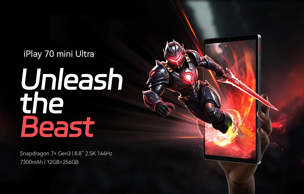 Przedstawiamy tablet ALLDOCUBE iPlay 70 Mini Ultra – kieszonkowy, potężny tablet z procesorem Snapdragon 7+ Gen3