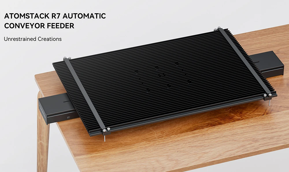 ATOMSTACK R7 Conveyor Belt for Hurricane CO₂ Laser Cutter, 800x500mm Working Area, 1mm Positioning Accuracy