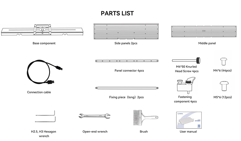 ATOMSTACK R7 Conveyor Belt for Hurricane CO₂ Laser Cutter, 800x500mm Working Area, 1mm Positioning Accuracy