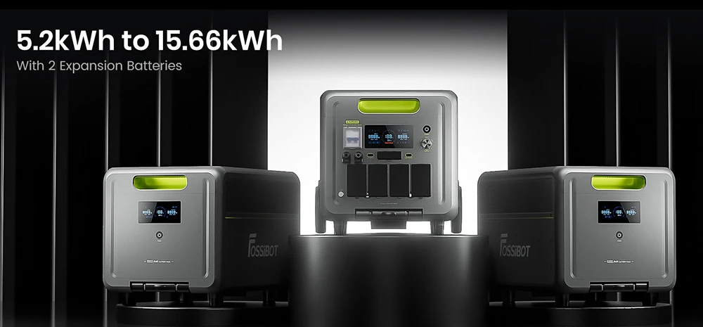 Batterie d'extension FB5222 5222 Wh pour FOSSiBOT F7200