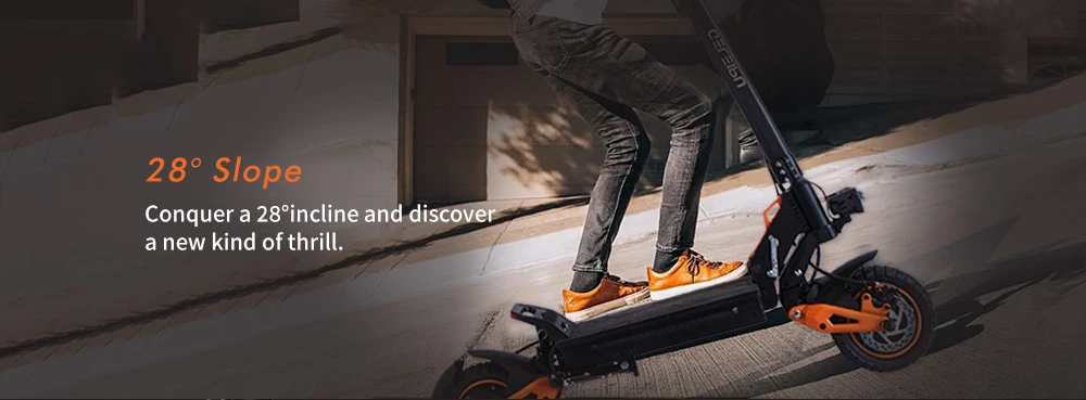 GELEIPU Z1 Pro Electric Scooter, 1200W*2 Motor, 52V 20Ah Battery, 10 inch Tires, 65km/h Max Speed, 70km Range, Dual Mechanical Disc Brakes, Four-arm Shock Absorber