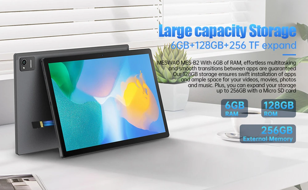 MESWAO B2 tablet oldalnézet
