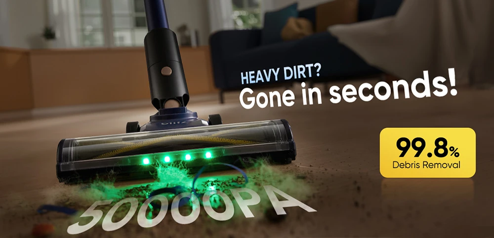 Прахосмукачка Vactidy V12 – Брутална, всмукателна мощност 50 000 Pa