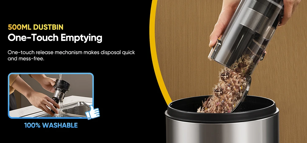 Vactidy V12 Vezeték Nélküli Porszívó zöld fényű porérzékelője akcióban