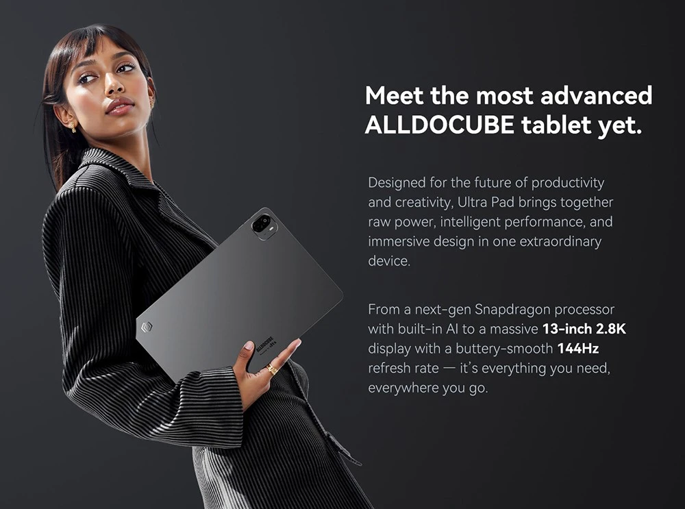 ALLDOCUBE Ultra Pad AI-tablet under multitasking