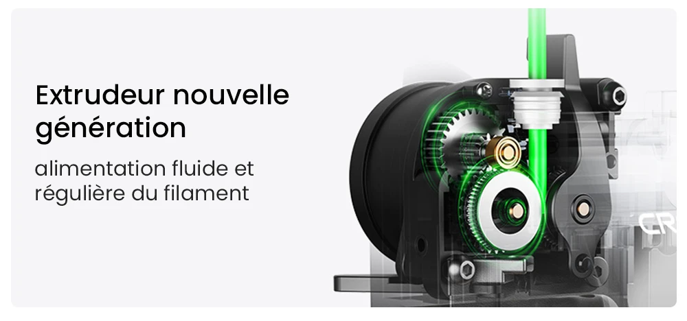 Creality K2 SE Combo Imprimante 3D avec Enceinte, Vitesse 500 mm/s, Précision 0,1 mm, Volume de construction 220×215×245 mm, Nivellement automatique, Buse 300 °C pour impression multi-matériaux