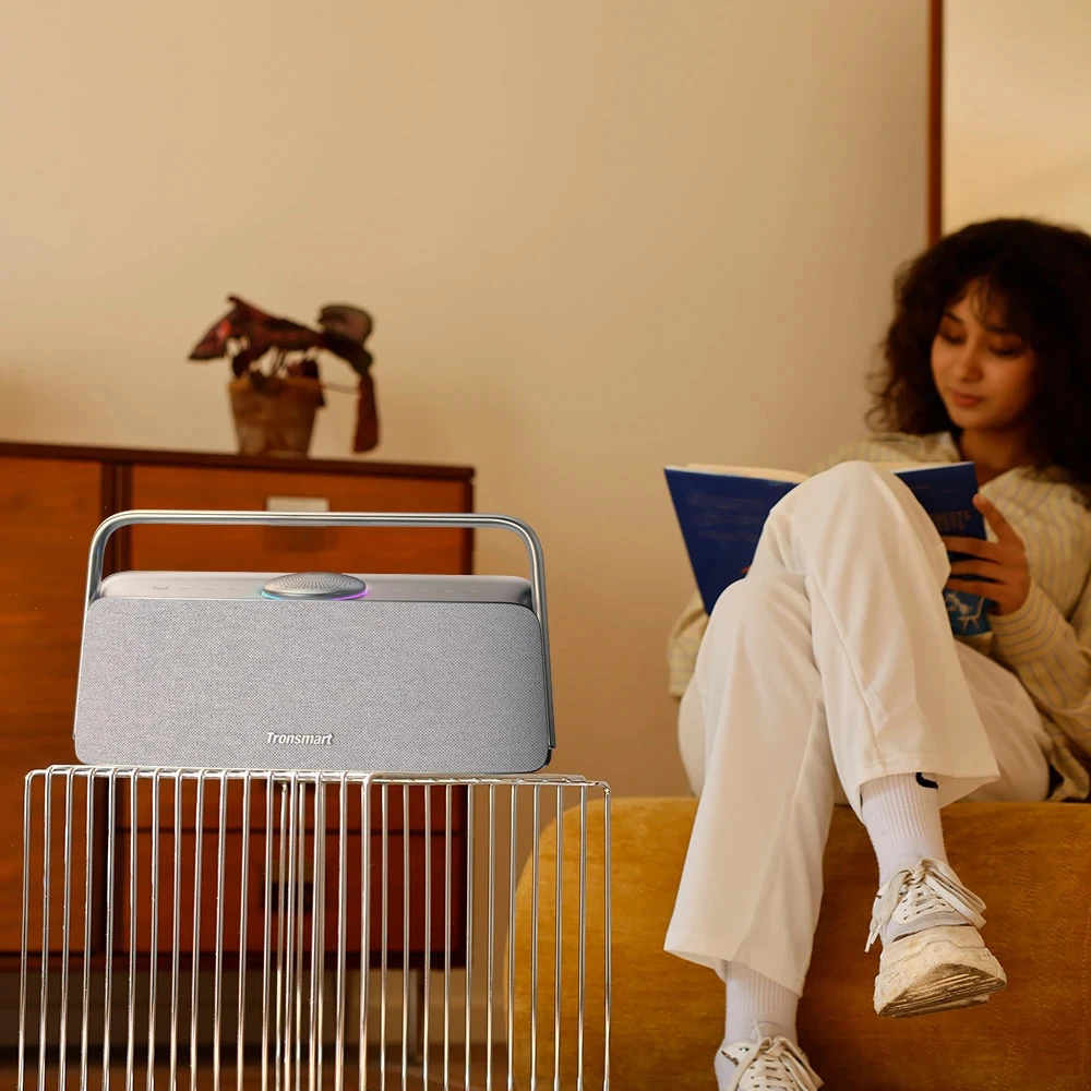 Enceinte audio spatiale domestique Tronsmart Fiitune X30, son haute résolution, autonomie de 14 heures