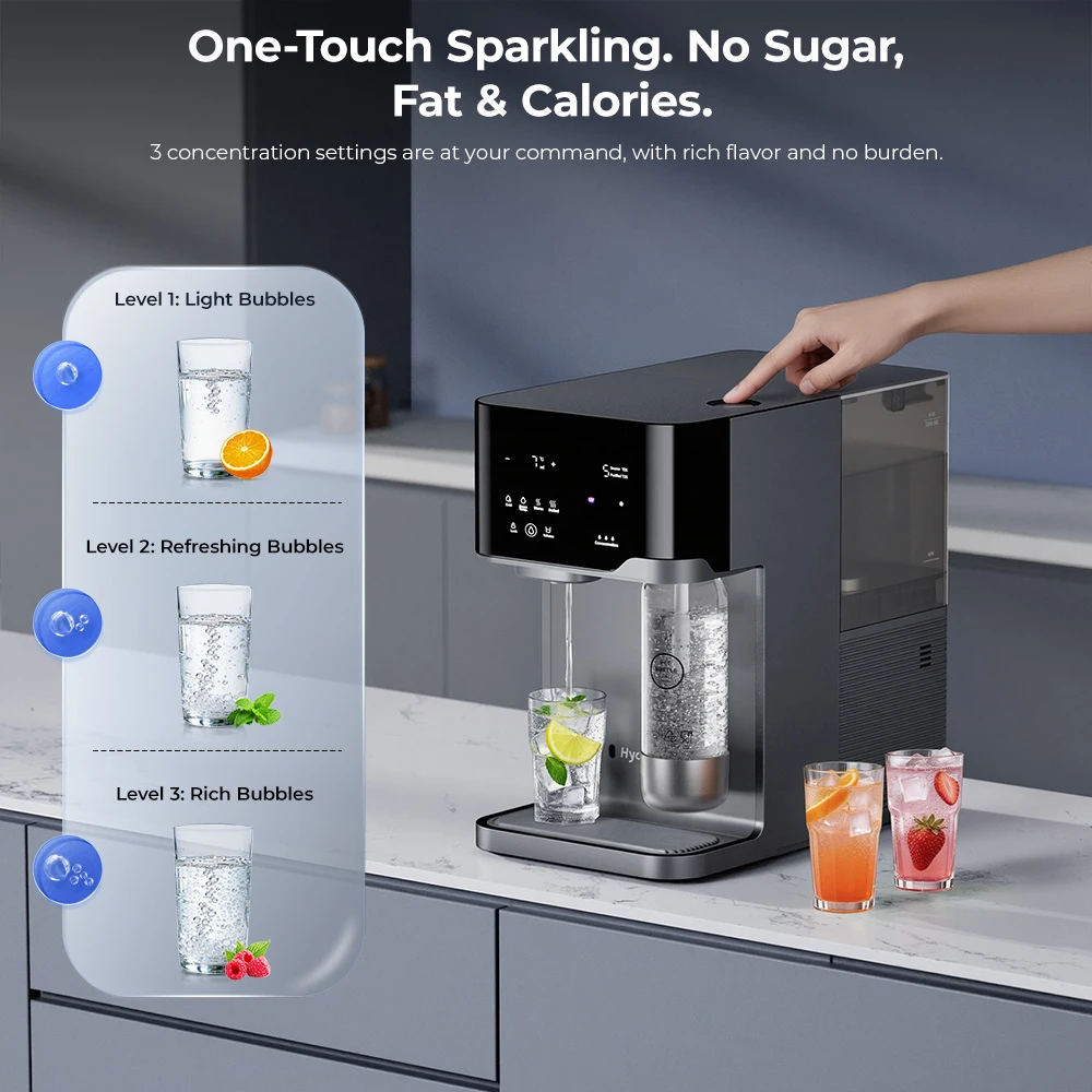 Detail rozhraní dotykové obrazovky Hydrofast C300 RO