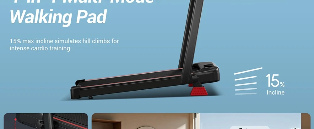 ROBORE U18F futópad használat közben